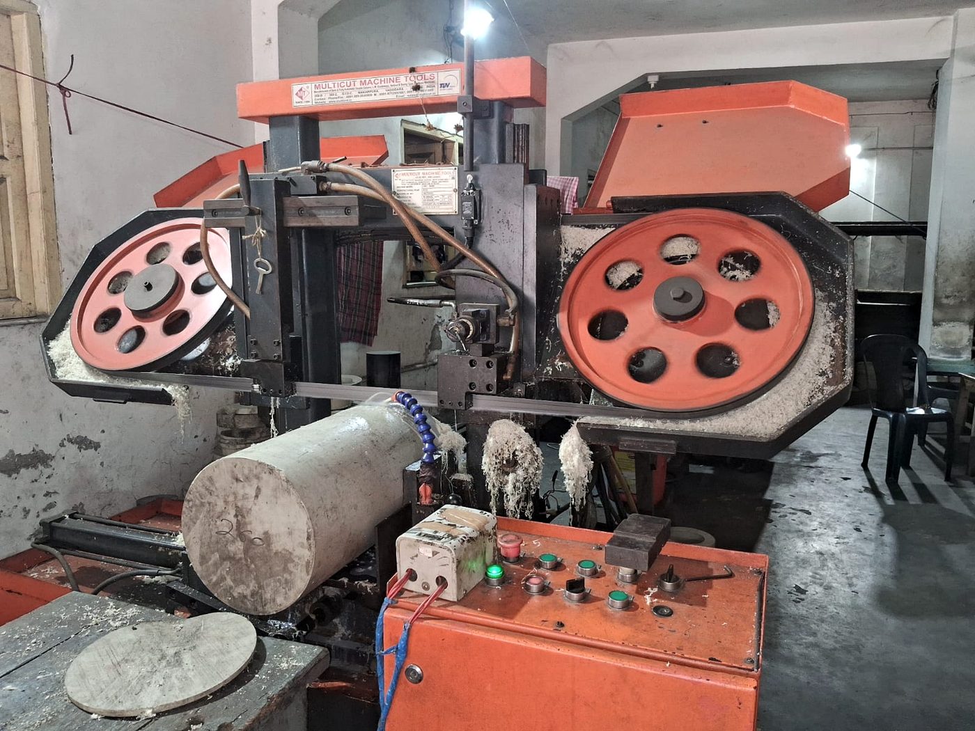 Material Cutting at The IndoTech Plant Services