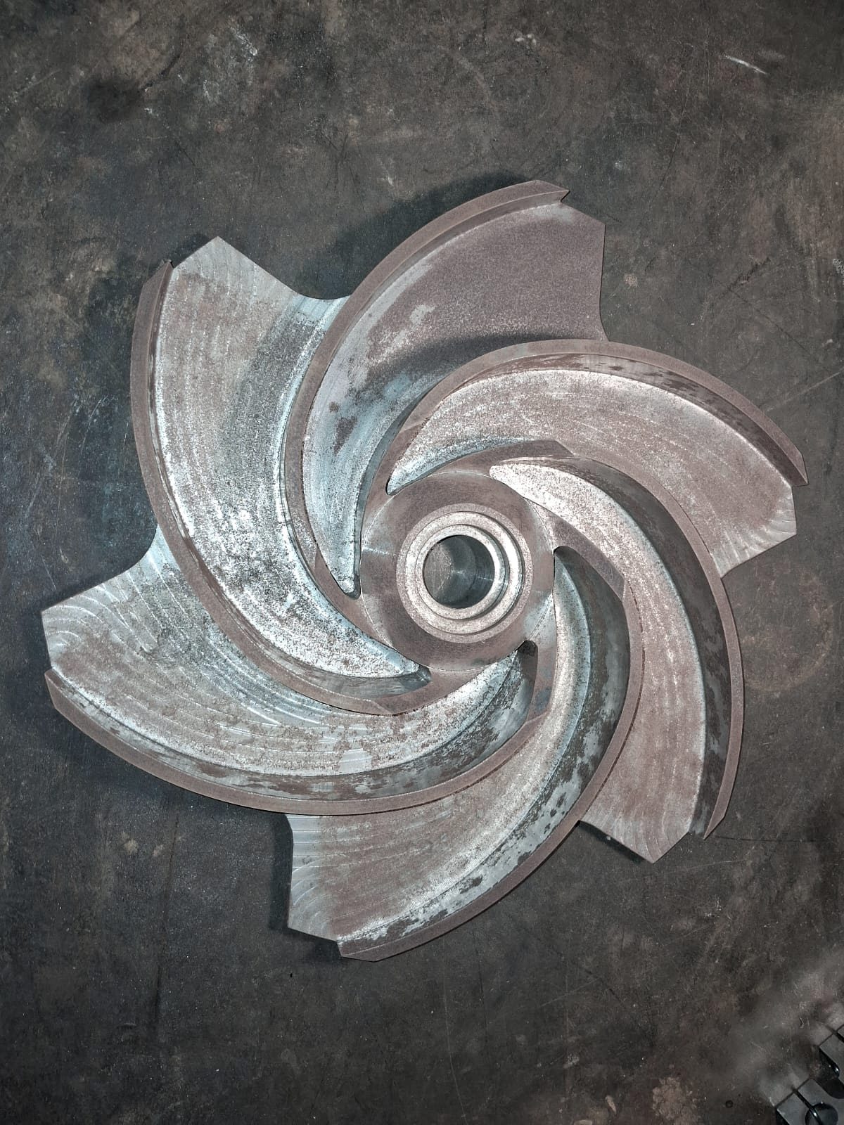 Impeller Rough Machined at The IndoTech Plant Services